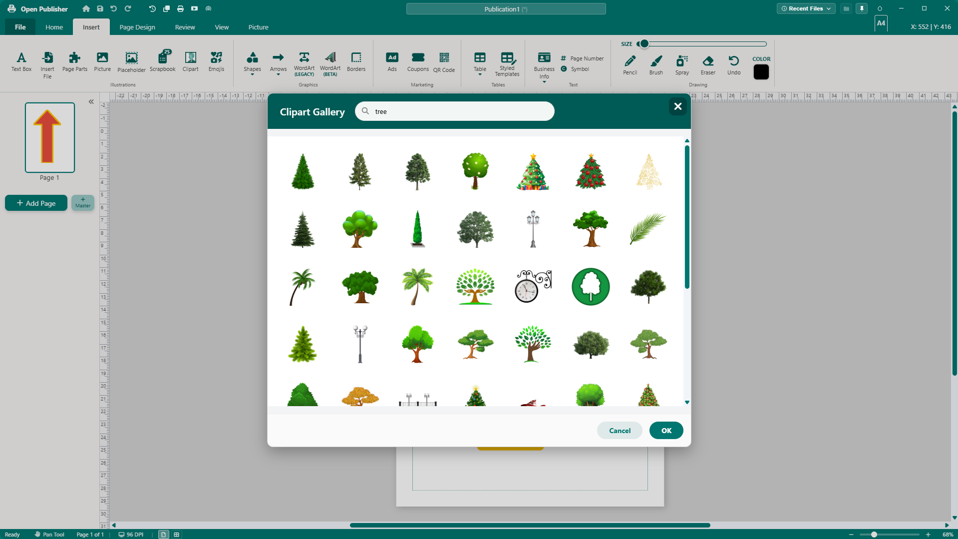 Open Publisher preview 4